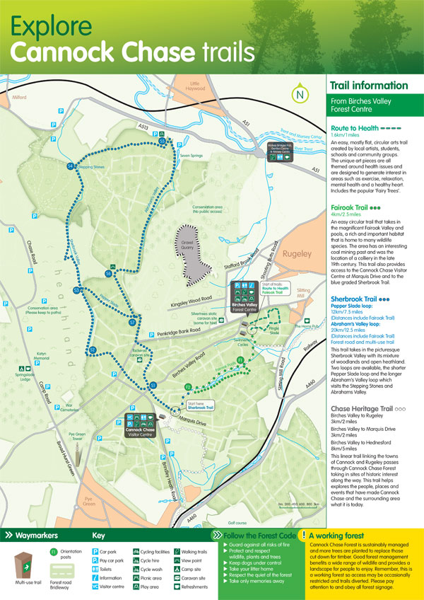 cannock chase cycle centre